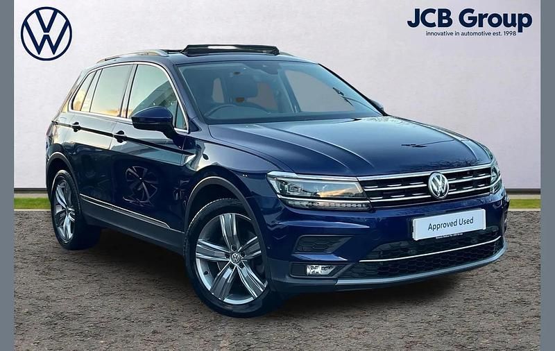 Used VW Tiguan SEL 190 HP (139 kW) 2019 Blue SUV