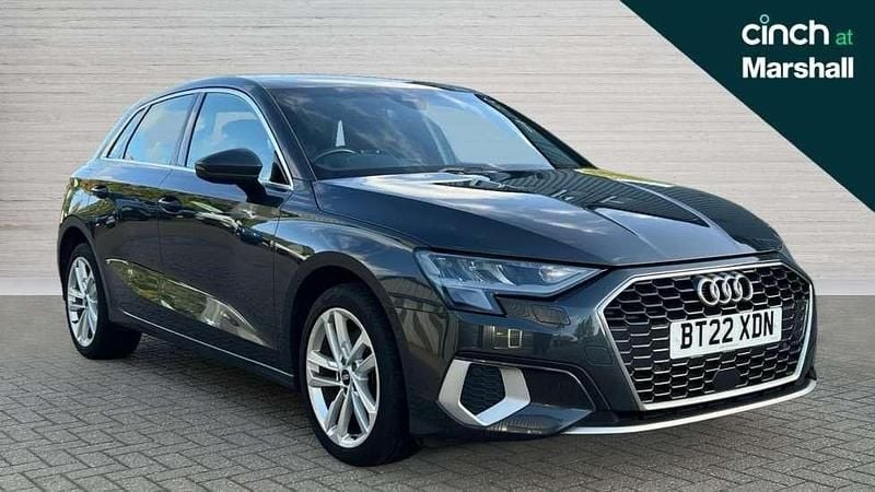 Grey Used 2022 Audi A3 e-tron Sport Hatchback | £13,992 (Good price) - Image 1/4