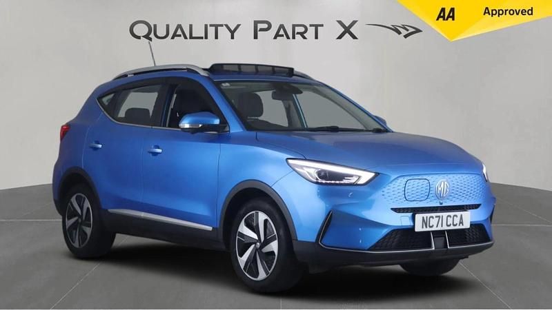 Used MG ZS Trophy 130 kW (177 HP) 2022 Blue Hatchback