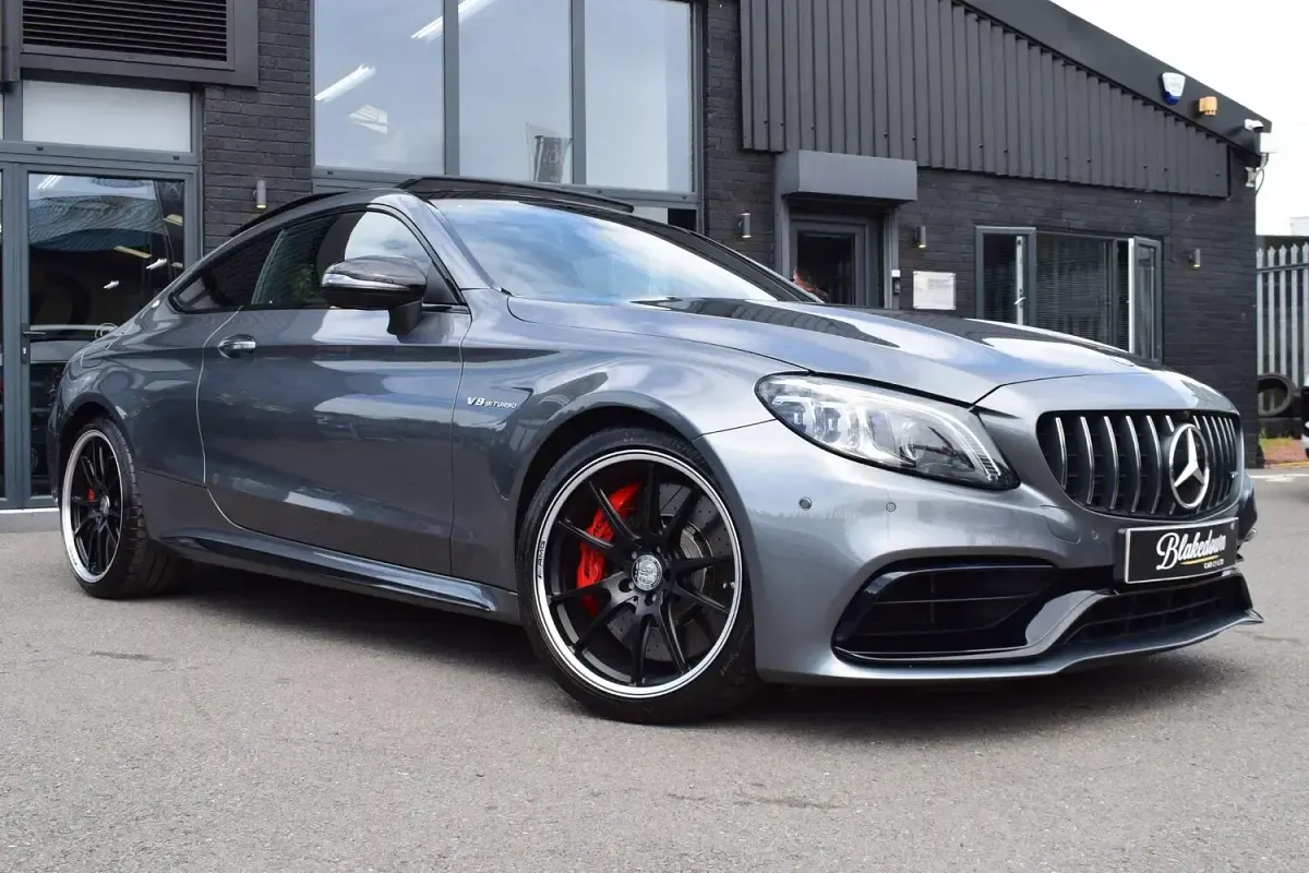 Used Mercedes C63S AMG Premium Plus 2019 Grey Coupe