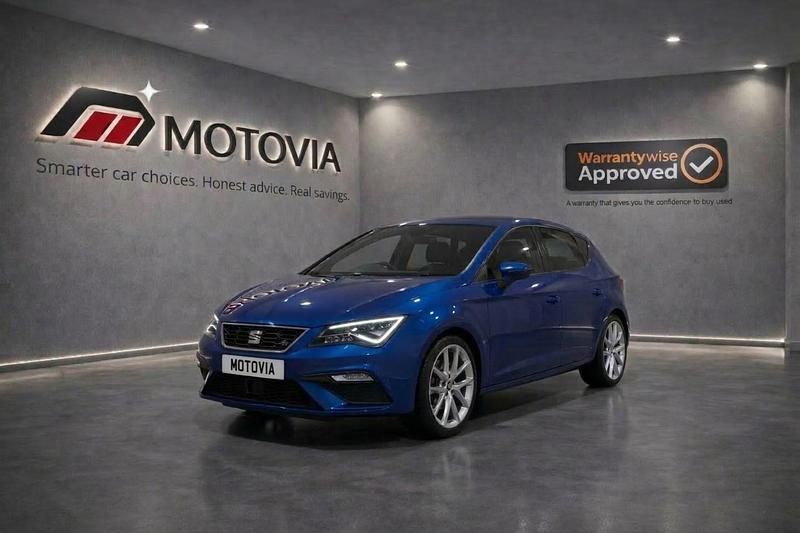Used Seat Leon FR 184 HP (135 kW) 2017 Blue Hatchback