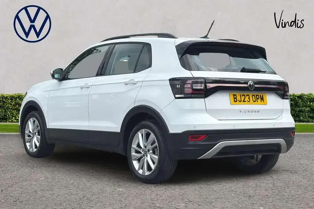Used VW T-Cross SE 110 HP (80 kW) 2023 White SUV