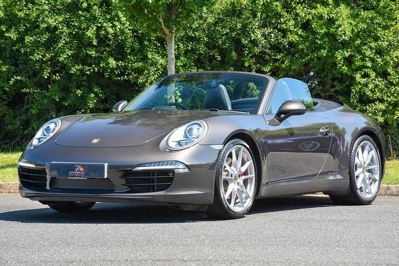 Brown Used 2015 Porsche 911 Carrera S Cabriolet Cabriolet | £57,950 (Fair price) - Image 1/4