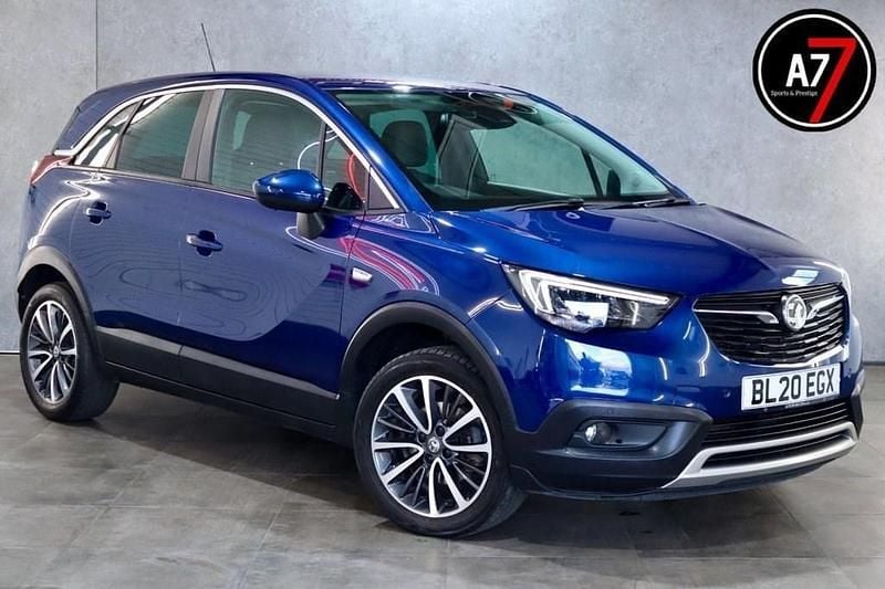Used Vauxhall Crossland X Elite 130 HP (95 kW) 2020 Blue SUV
