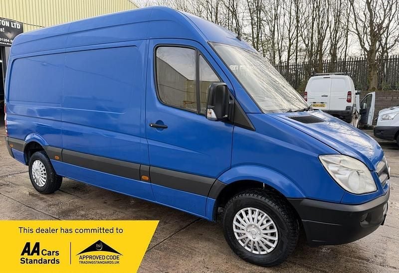 Used Mercedes Sprinter 88 HP (64 kW) 2010 Blue Van