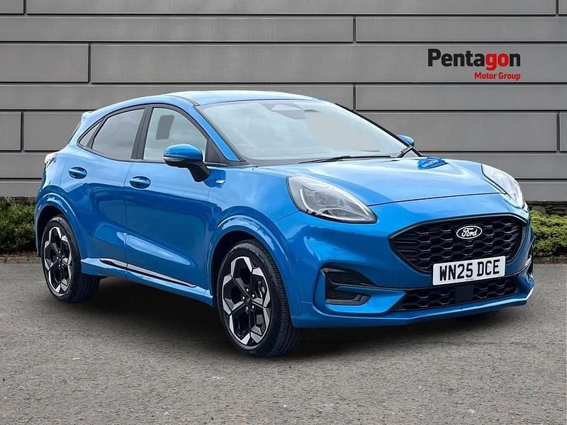 Blue Used 2025 Ford Puma Gen-E ST-Line X Hatchback | £22,995 - Image 1/4