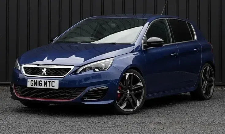 Used Peugeot 308 GTi by Peugeot Sport 270 HP (198 kW) 2016 Blue Hatchback
