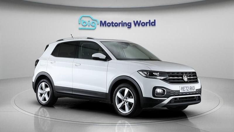 White Used 2022 VW T-Cross SEL SUV | £12,700 (Fair price) - Image 1/4