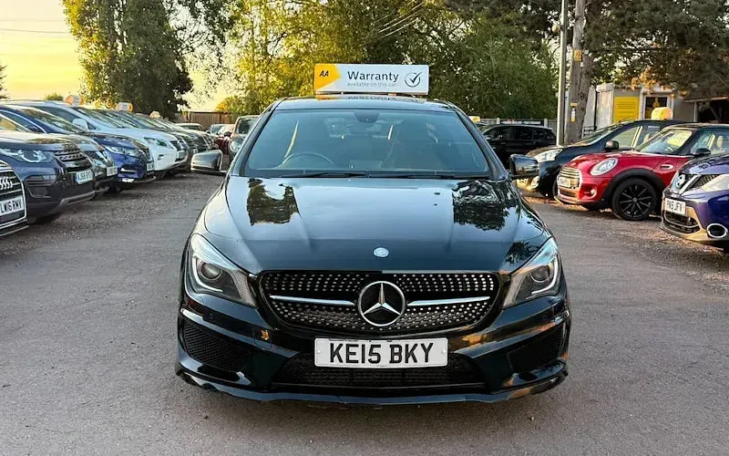 Used Mercedes CLA220 AMG 177 HP (130 kW) 2014 Black Coupe