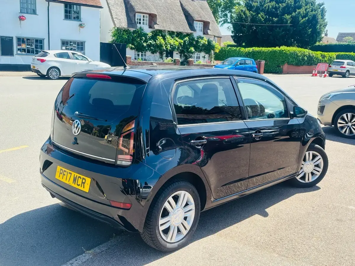 Used VW up! high up! 90 HP (66 kW) 2017 Black Hatchback