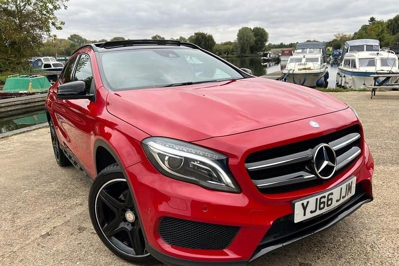 Red Used 2017 Mercedes GLA220 AMG line SUV | £14,595 (Fair price) - Image 1/1