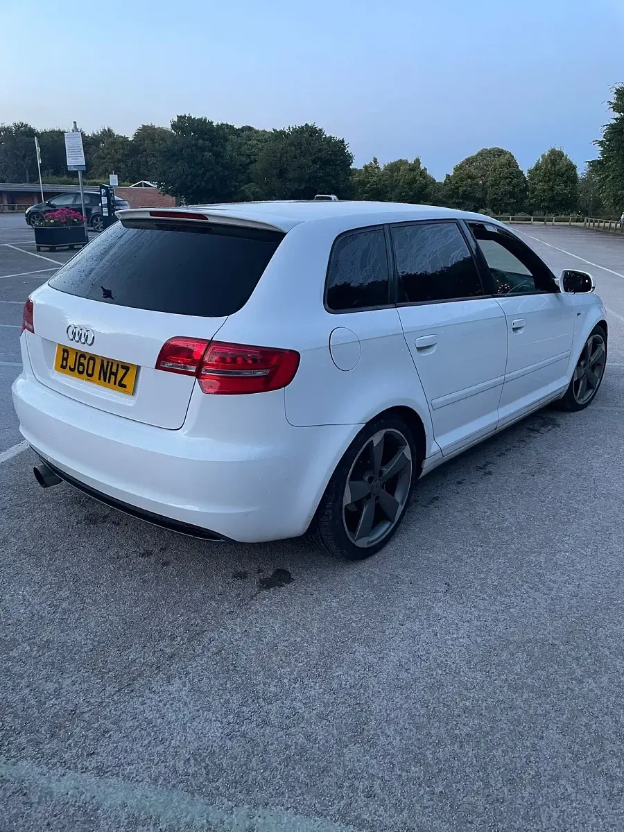 Used Audi A3 Black Edition 2010 White Hatchback