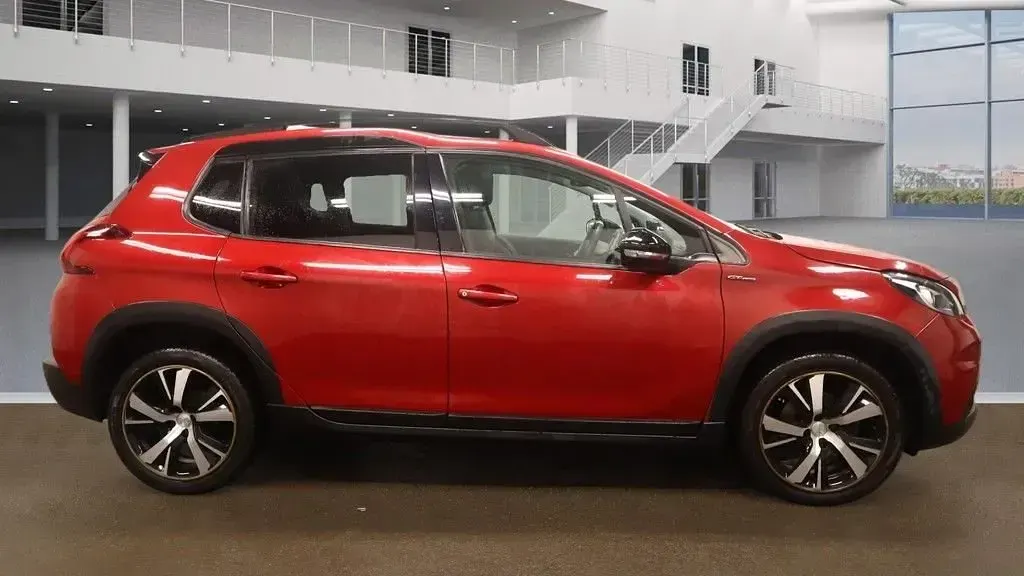 Used Peugeot 2008 GT-line 110 HP (80 kW) 2019 Red SUV