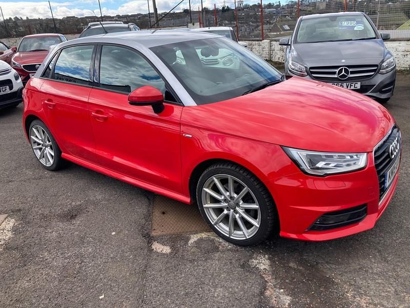 Used Audi A1 S-Line 2015 Red Hatchback