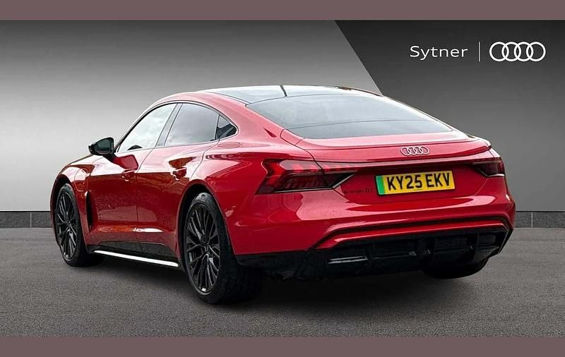 Used Audi e-tron GT quattro Comfort 369 kW (503 HP) 2025 Red Sedan