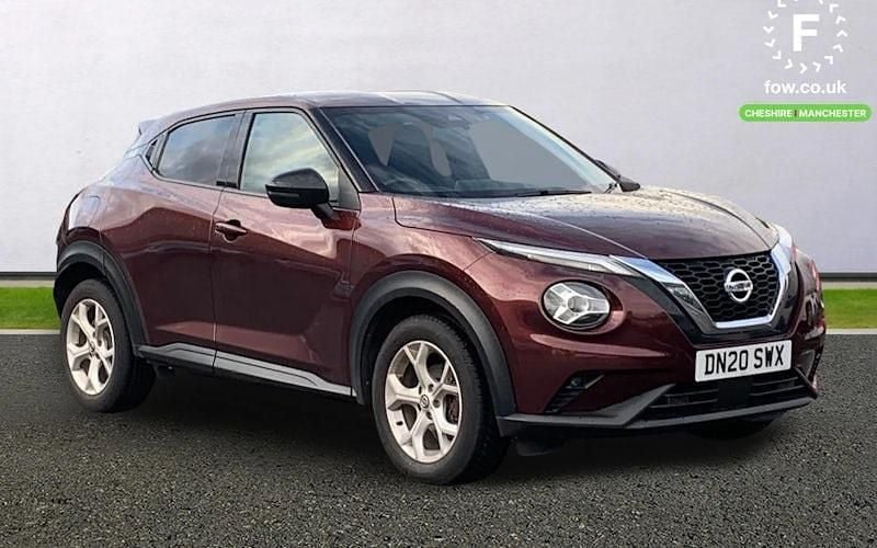Used Nissan Juke N-Connecta 117 HP (86 kW) 2020 Red SUV
