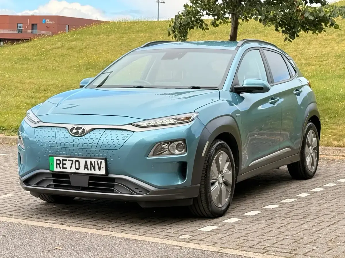 Used Hyundai Kona Premium 150 kW (204 HP) 2020 Blue SUV