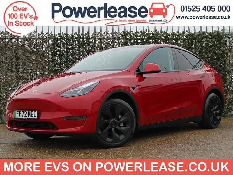 Red Used 2022 Tesla Model Y SUV | £22,444 (Fair price) - Image 1/4