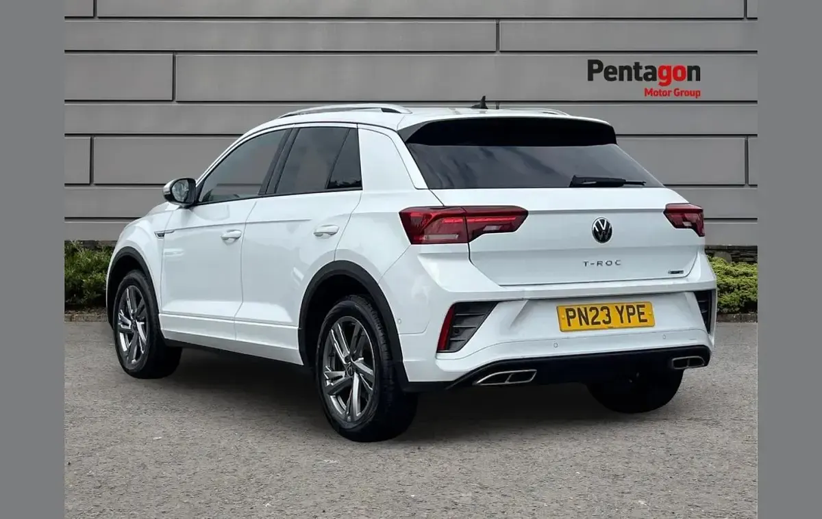 Used VW T-Roc R-line 187 HP (137 kW) 2023 White SUV