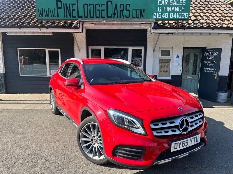 Red Used 2019 Mercedes GLA180 AMG line SUV | £15,299 (Fair price) - Image 1/4