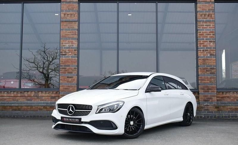 Used Mercedes CLA220 AMG line 177 HP (130 kW) 2016 White Sedan