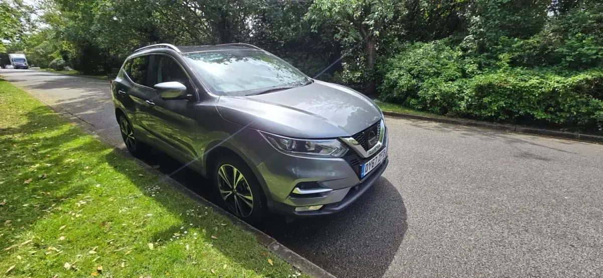 Używany Nissan Qashqai N-Connecta 2017 Szary SUV