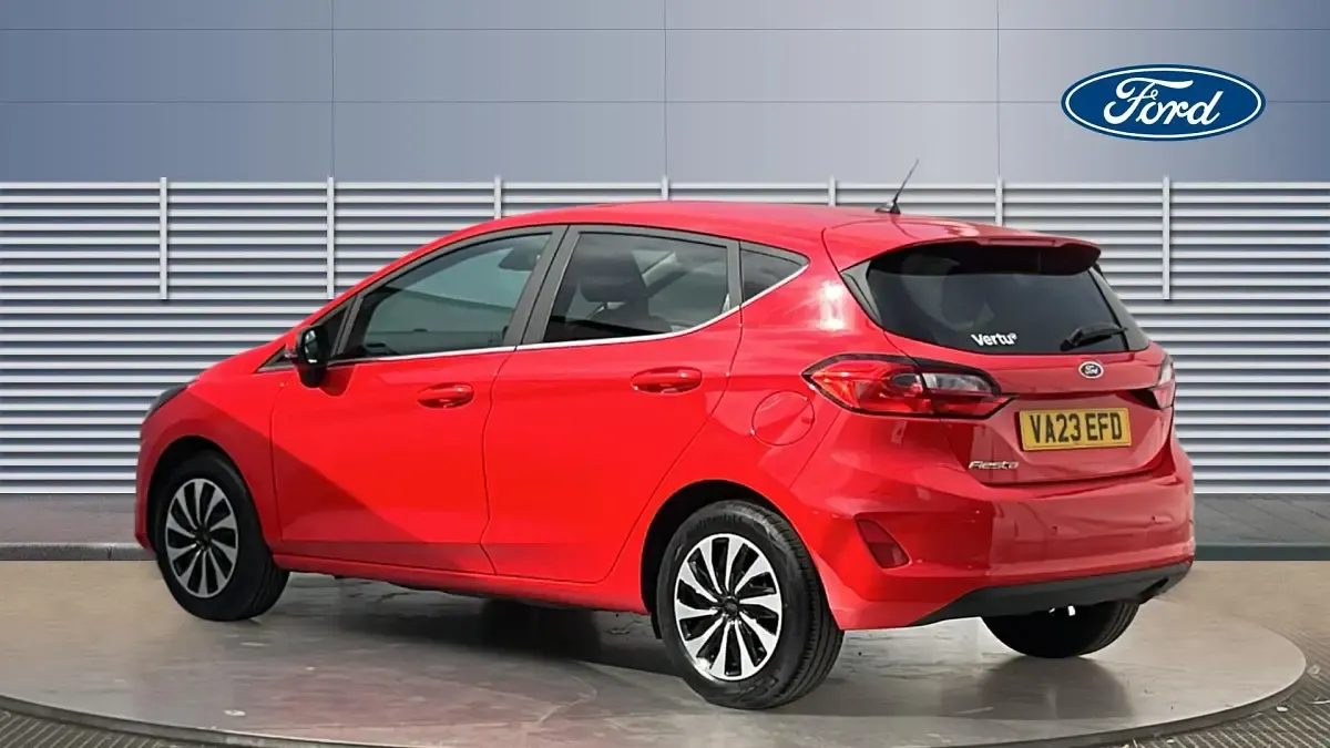 Used Ford Fiesta Titanium 100 HP (73 kW) 2023 Red Hatchback