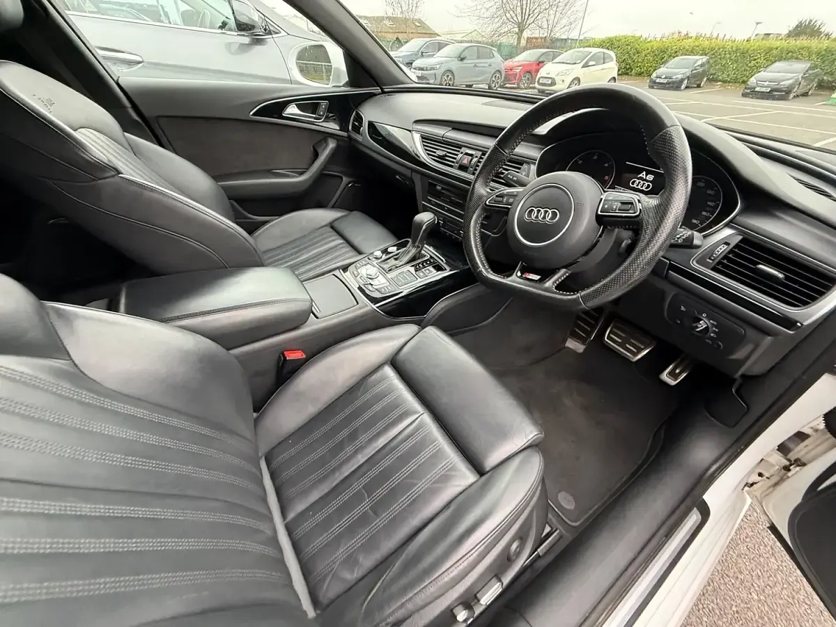 Used Audi A6 Black Edition 2016 White Estate