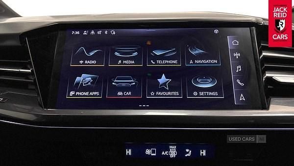 Used Audi Q4 e-tron S-Line 150 kW (204 HP) 2022 Blue SUV