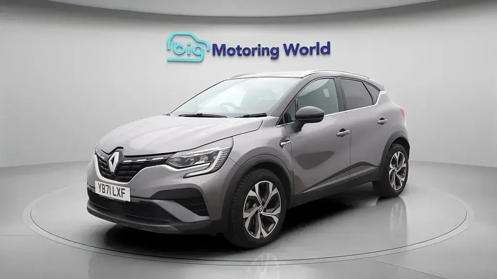 Usado Renault Captur RS Line 140 HP (102 kW) 2022 Cinzento SUV