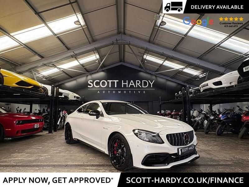 Used Mercedes C63S AMG 2020 White Coupe