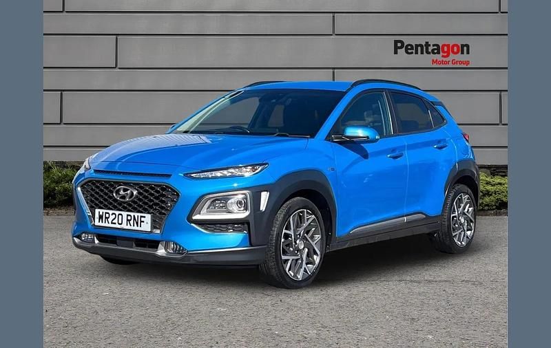 Used Hyundai Kona Premium SE 141 HP (103 kW) 2020 Blue SUV