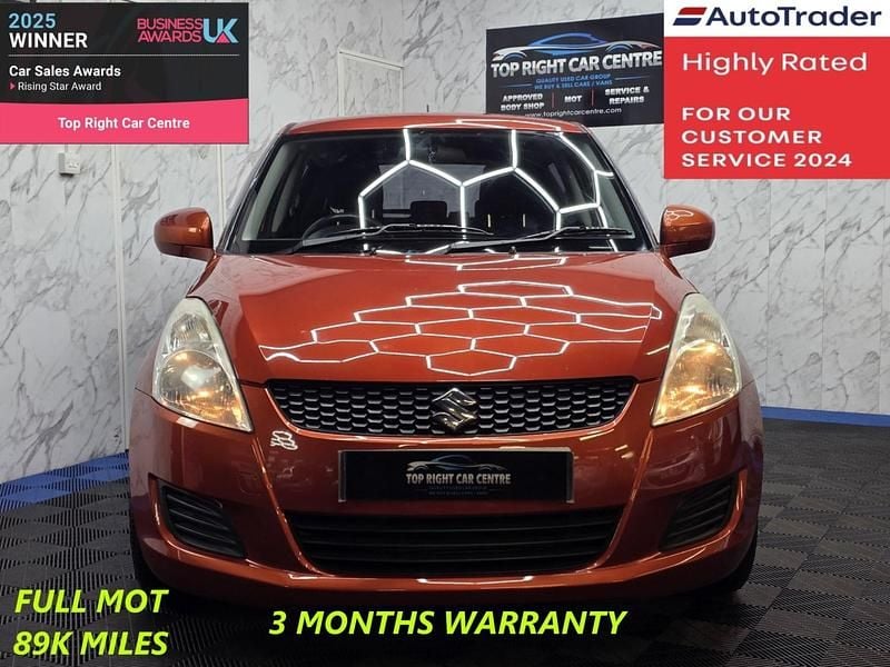 Used Suzuki Swift SZ3 94 HP (69 kW) 2011 Orange Hatchback