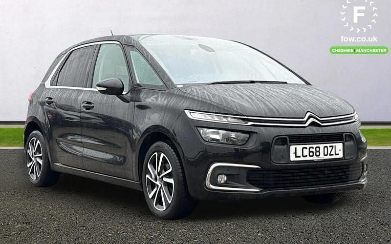 Used Citroën C4 SpaceTourer Feel 131 HP (96 kW) 2019 Black MPV