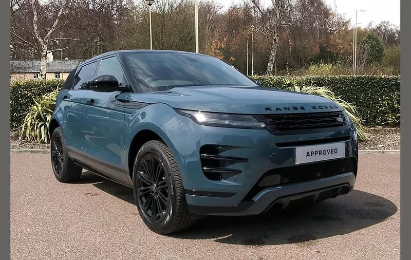 Blue Used 2024 Land Rover Range Rover evoque SE Dynamic SUV | £38,750 (Expensive) - Image 1/4