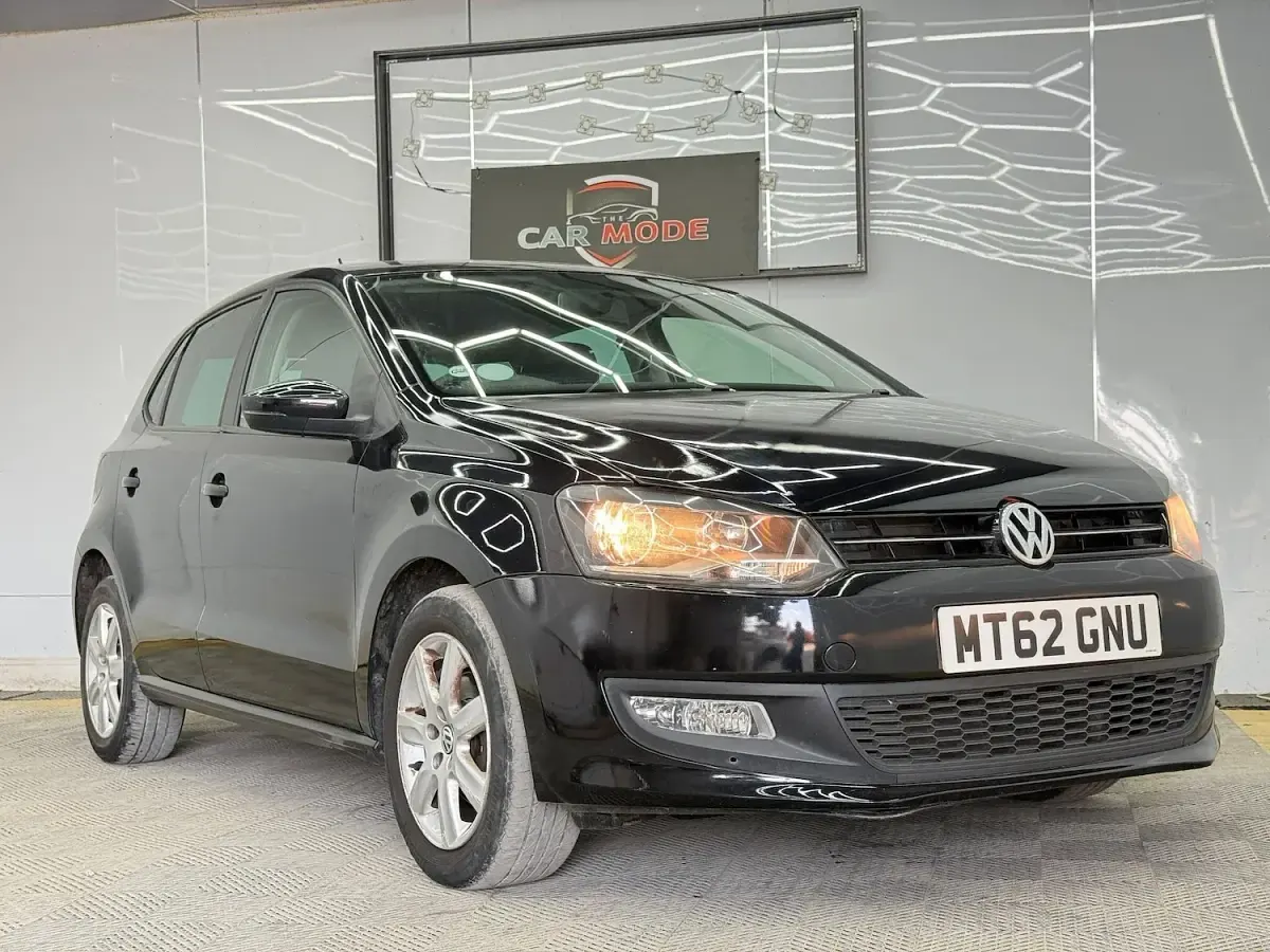Used VW Polo Match 70 HP (51 kW) 2013 Black Hatchback