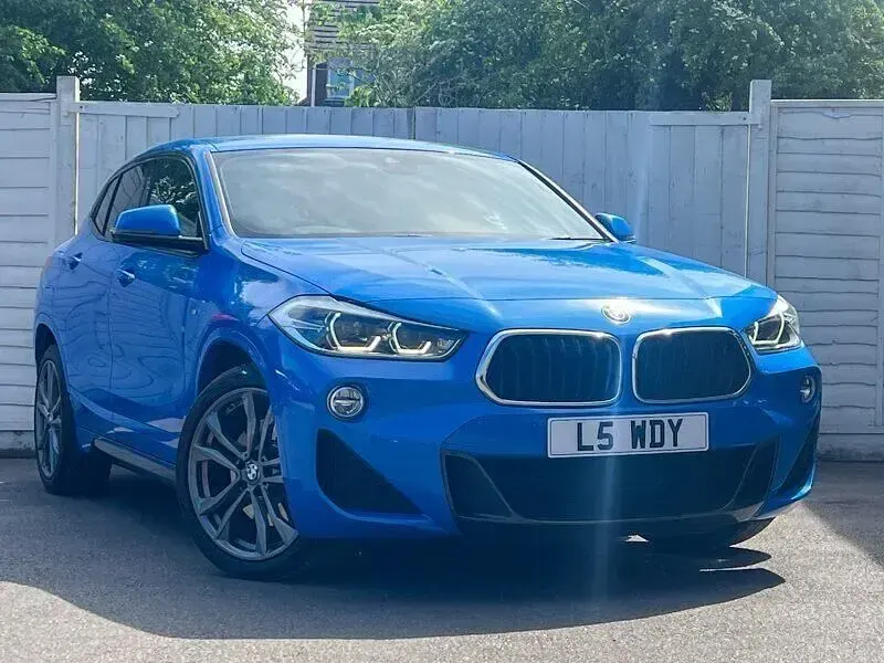 Used BMW X2 M Sport 190 HP (139 kW) 2018 Blue SUV