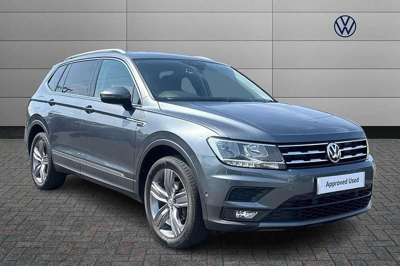 Grey Used 2021 VW Tiguan Allspace Match SUV | £22,349 (Good price) - Image 1/4