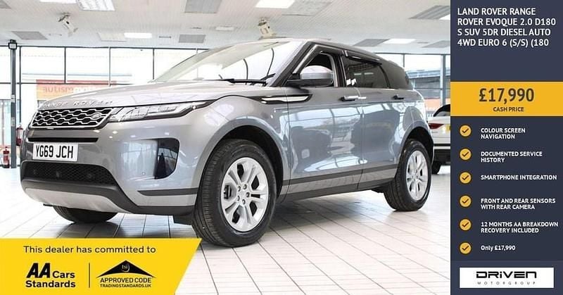 Used Land Rover Range Rover evoque S 180 HP (132 kW) 2019 Grey Estate