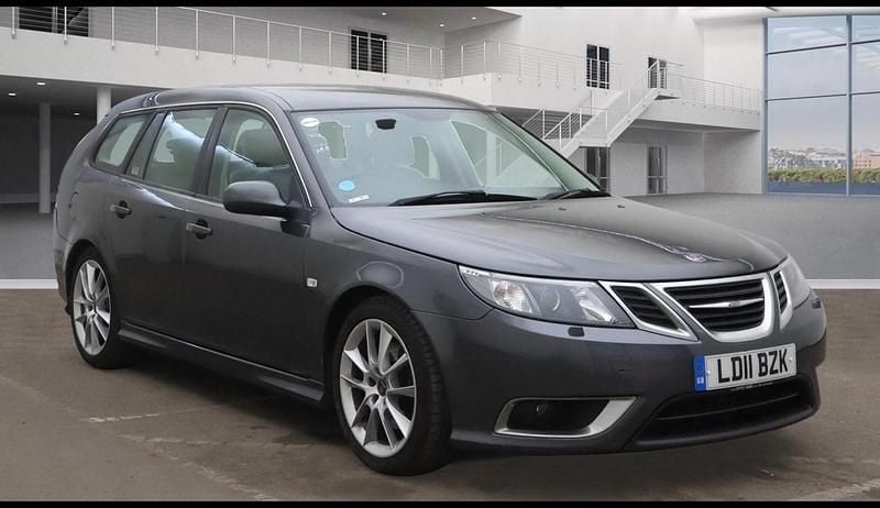 Grey Used 2011 Saab 9-3 Aero Estate | £3,495 (Super price) - Image 1/4