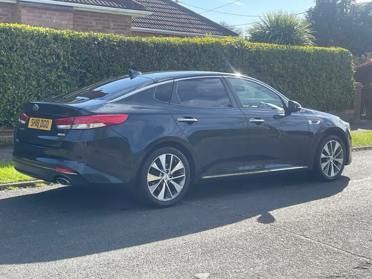 Used Kia Optima 139 HP (102 kW) 2018 Blue Sedan