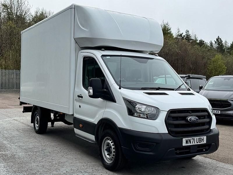 Used Ford Transit 130 HP (95 kW) 2021 White Cabriolet