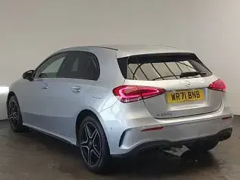 Used Mercedes A250 AMG Line Premium 218 HP (160 kW) 2021 Silver Hatchback