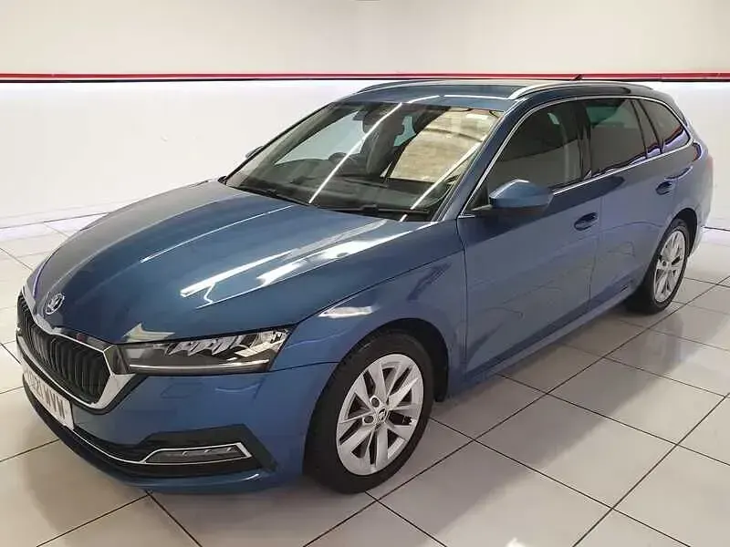 Used Skoda Octavia SE L 150 HP (110 kW) 2021 Blue Estate