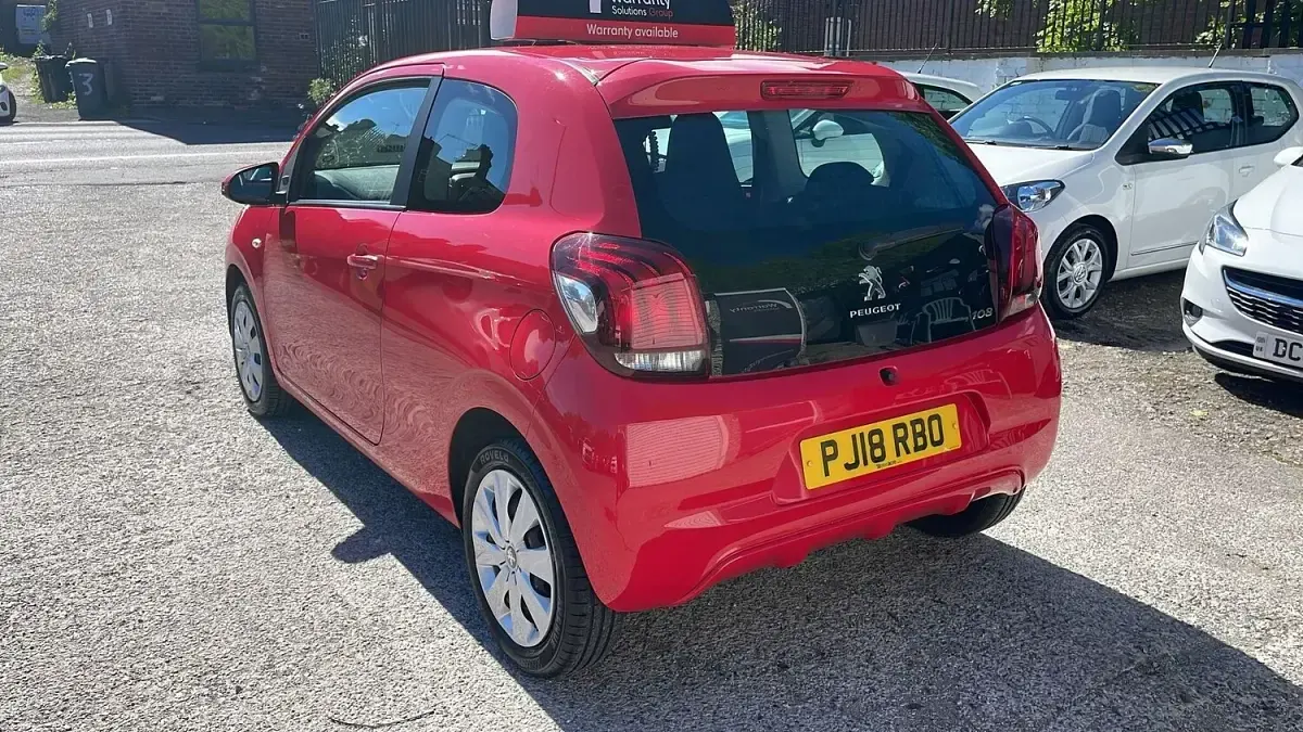 Used Peugeot 108 Active 2018 Red Hatchback