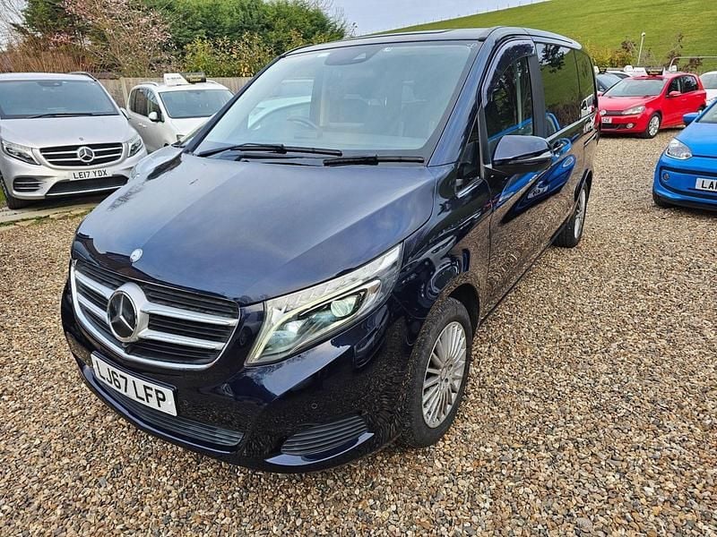Blue Used 2025 Mercedes V220 AMG line MPV | £26,995 - Image 1/2