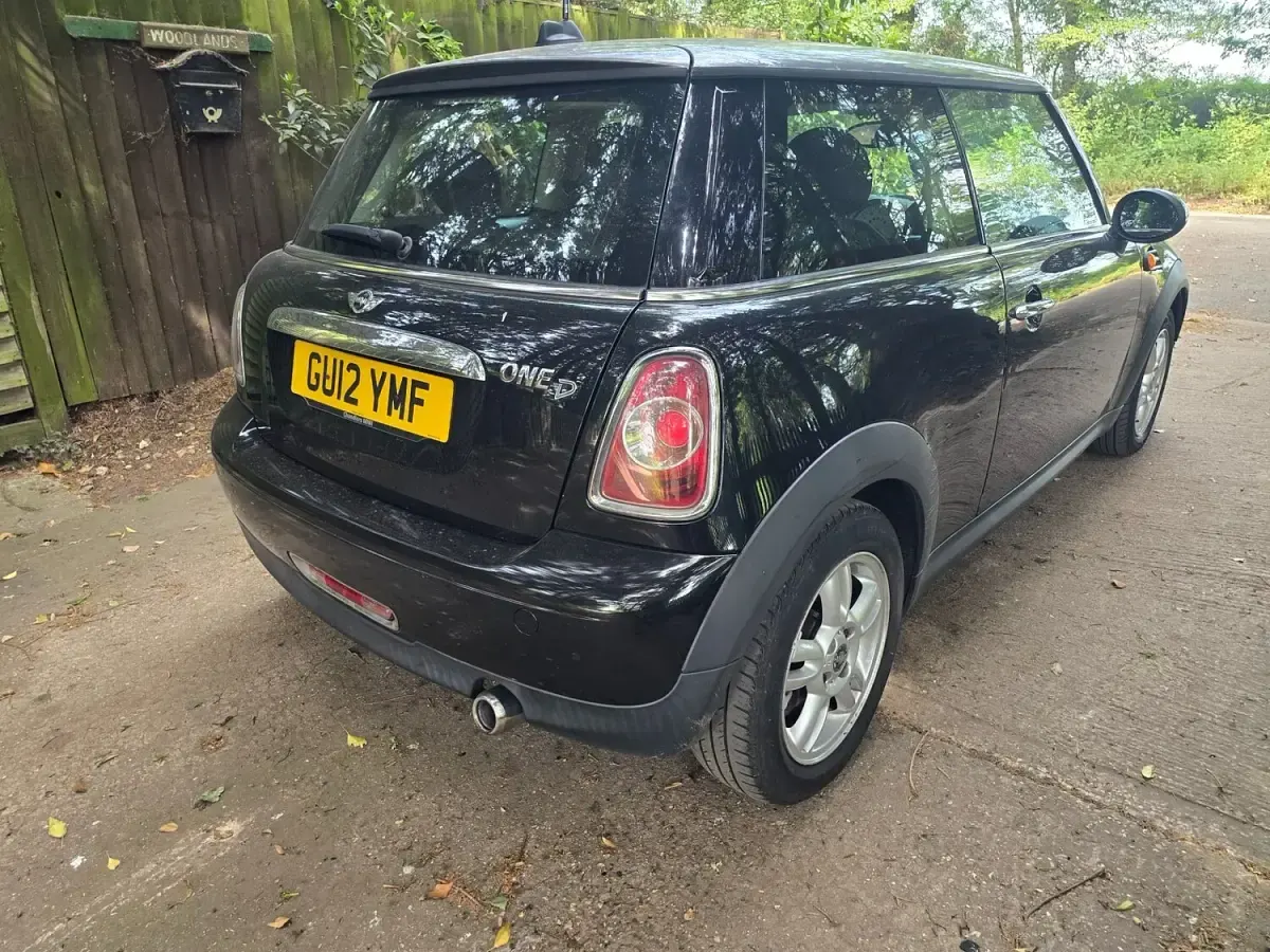 Used Mini One D Hatch 90 HP (66 kW) 2012 Black Hatchback