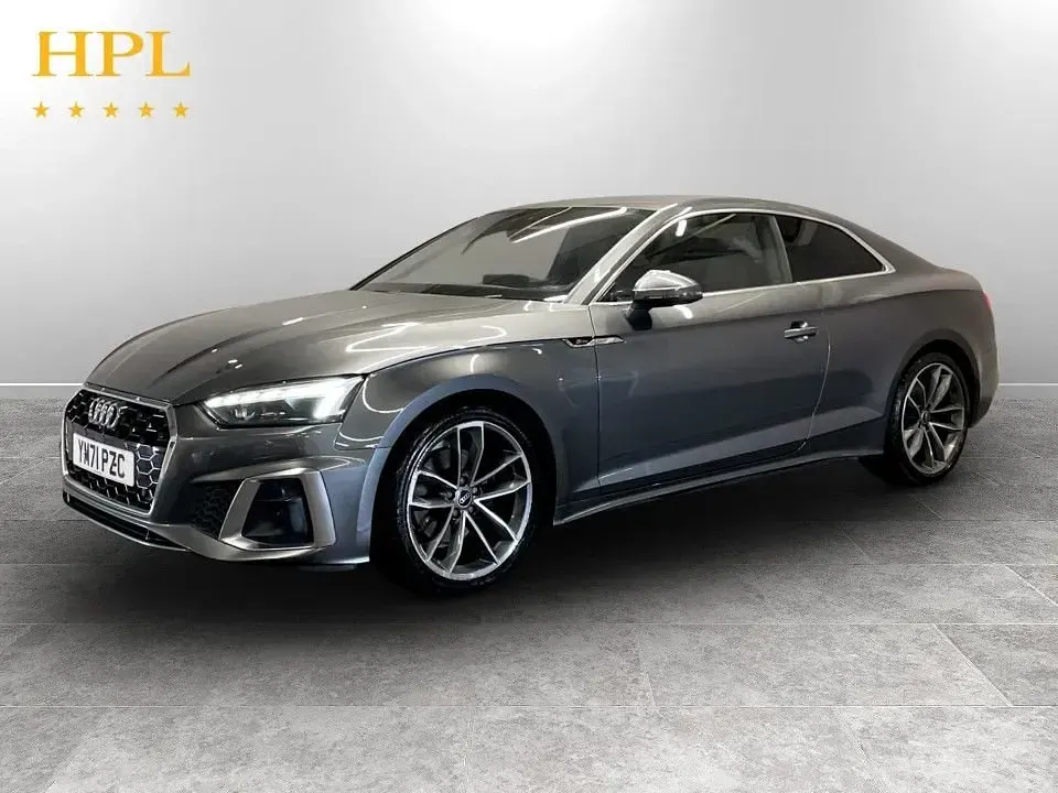 Used Audi A5 S-Line 163 HP (119 kW) 2022 Grey Coupe