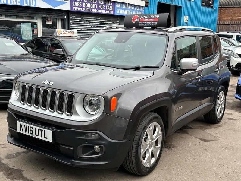 Used Jeep Renegade Limited 140 HP (102 kW) 2016 Grey SUV