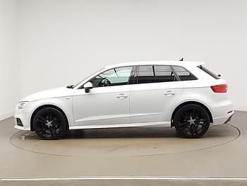 Used Audi A3 S-Line 116 HP (85 kW) 2018 White Sedan